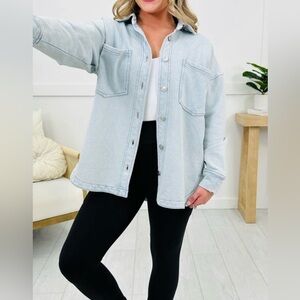 Oversized Denim Shacket